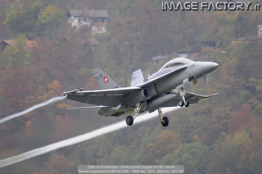 2009-10-08 Meiringen 126 McDonnell Douglas FA-18C Hornet